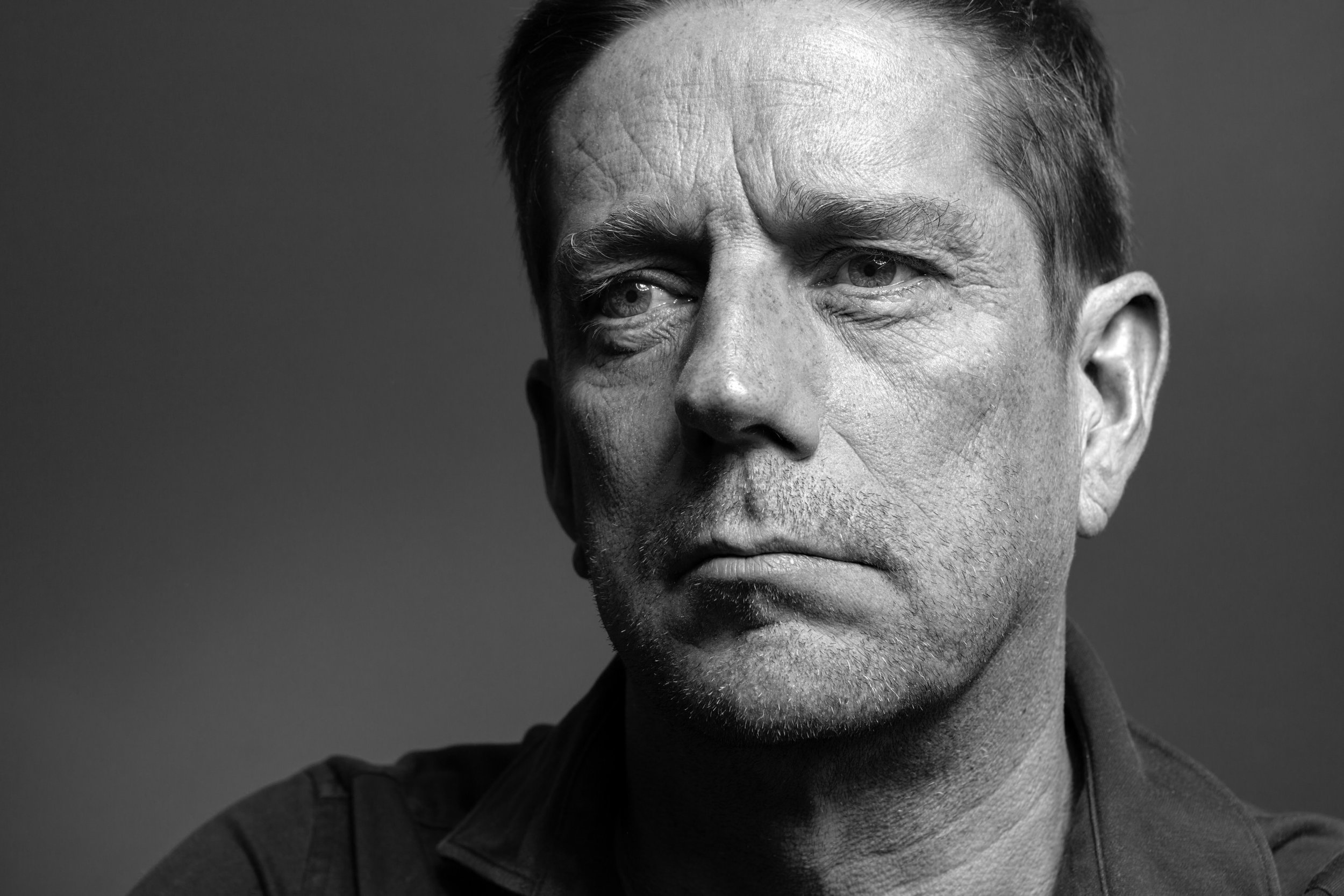 Portfolio shot for male actor