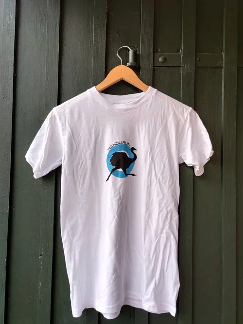 Nandu T-Shirt weiß