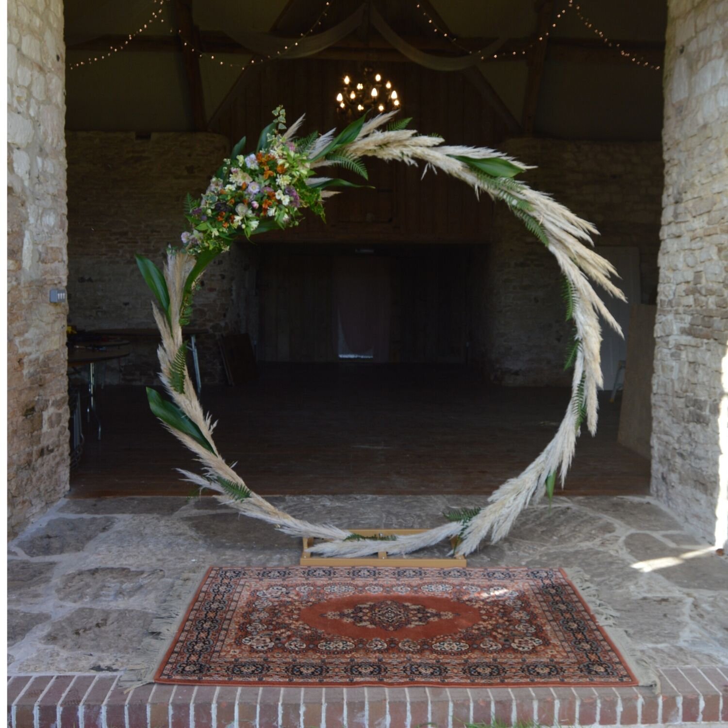 rug hire wedding prop