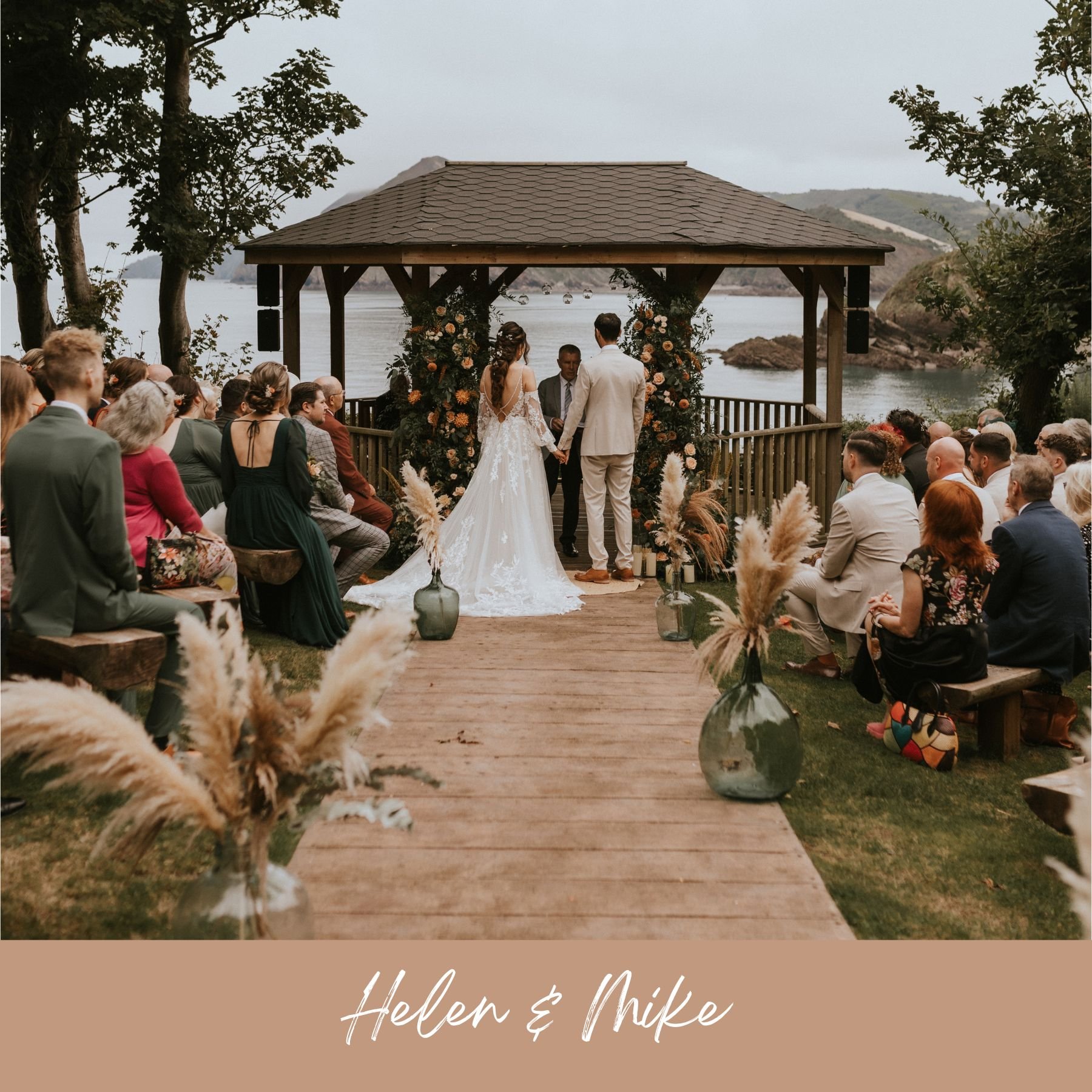 Burnt Orange &amp; Gold Autumnal Wedding