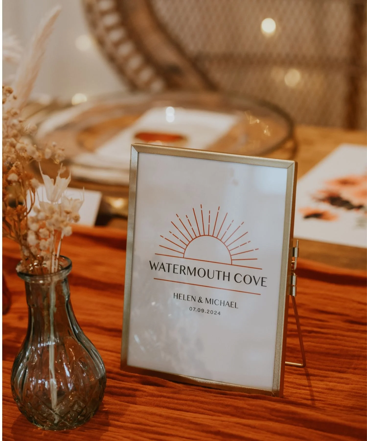 watermouth cove table styling