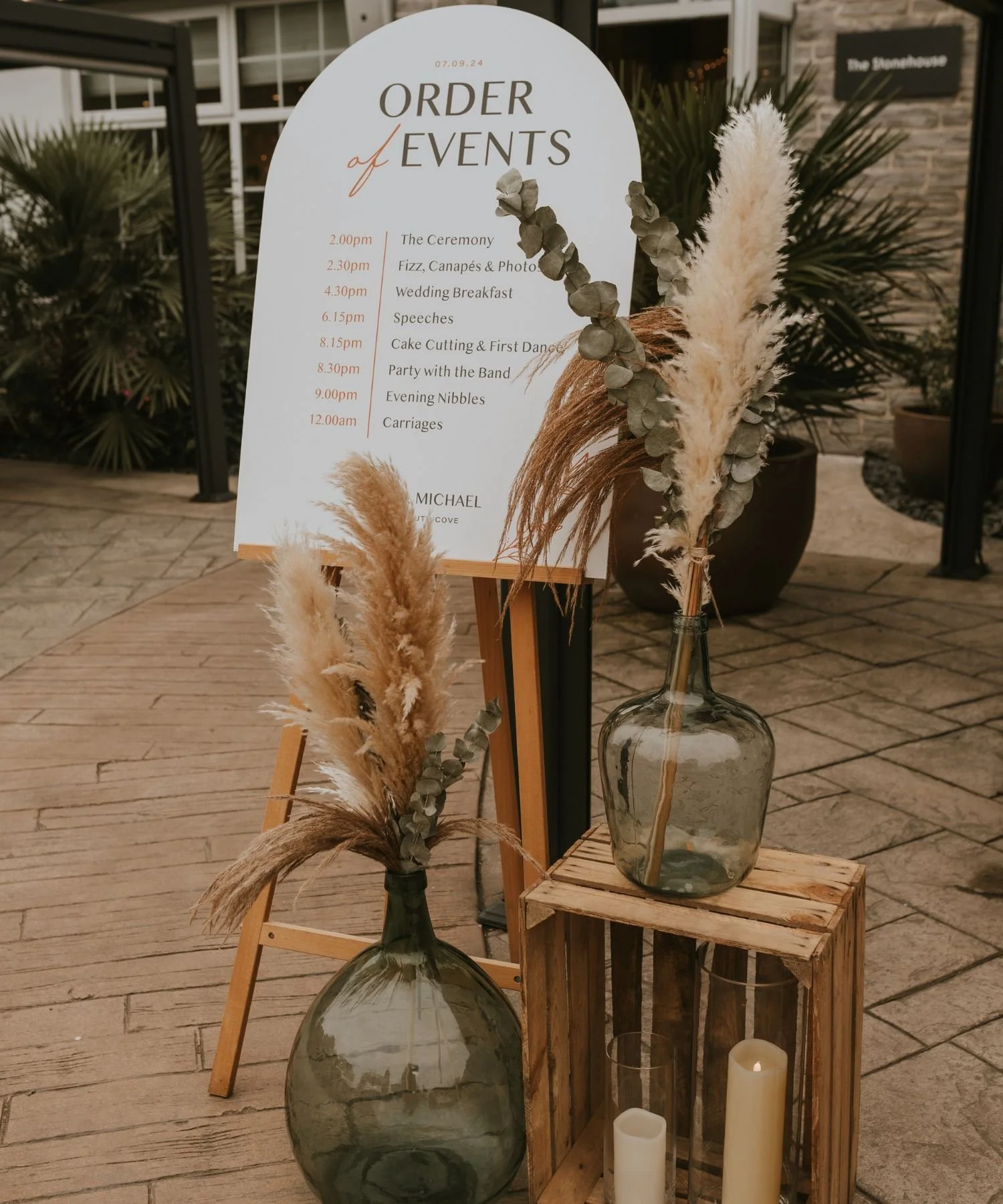 watermouth cove welcome sign
