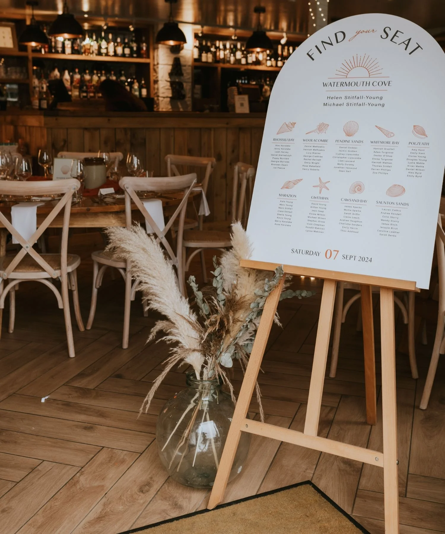 wedding seating plan