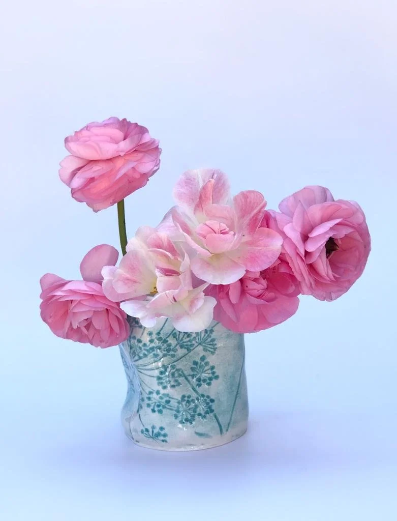 Medium Porcelain Teal Vase £45