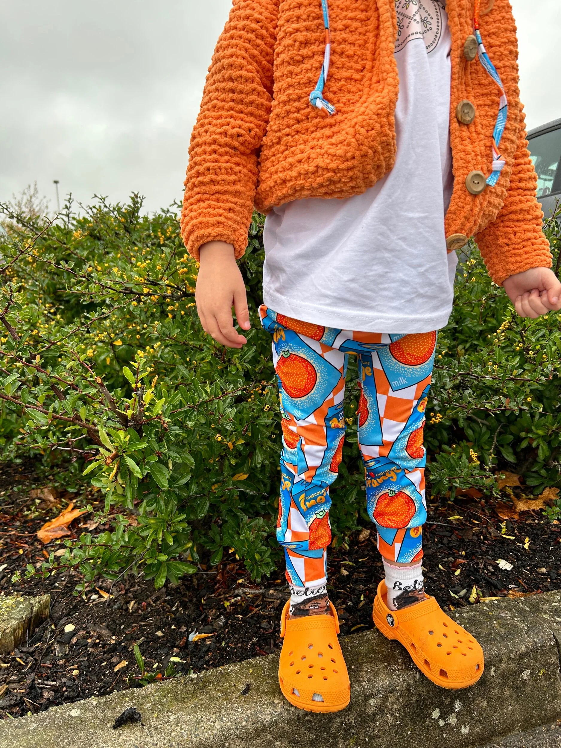 * New * Choccy Orange Xmas - LEGGINGS