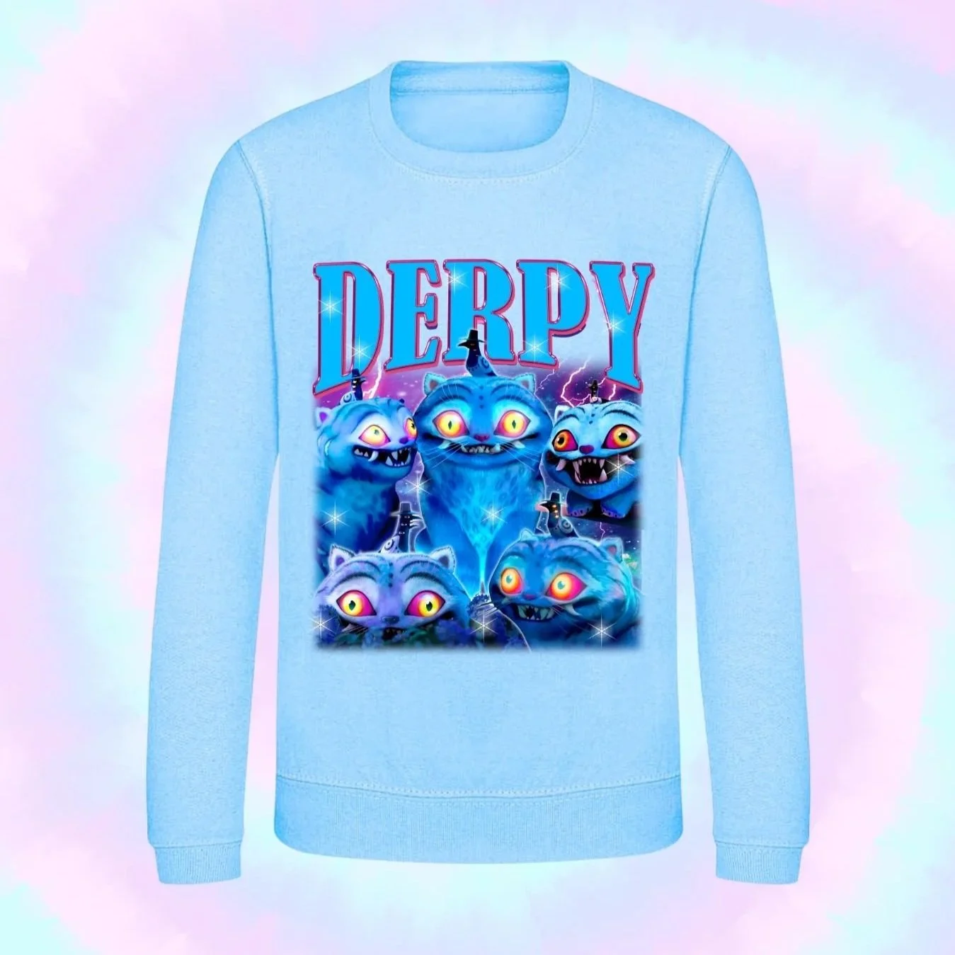 Lil Blue Cat- Jumper - Choose your colour *