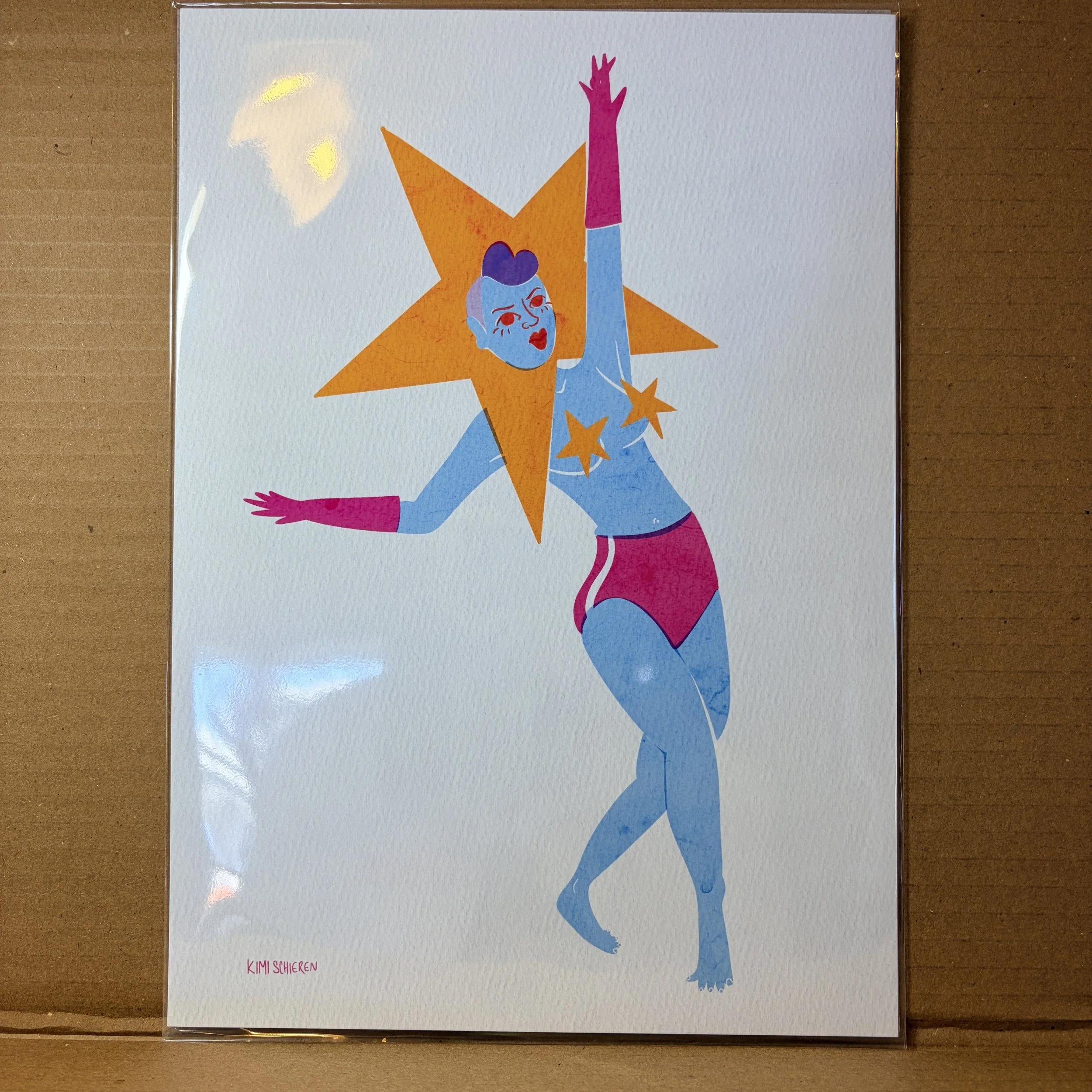 Dancing star lady 1
