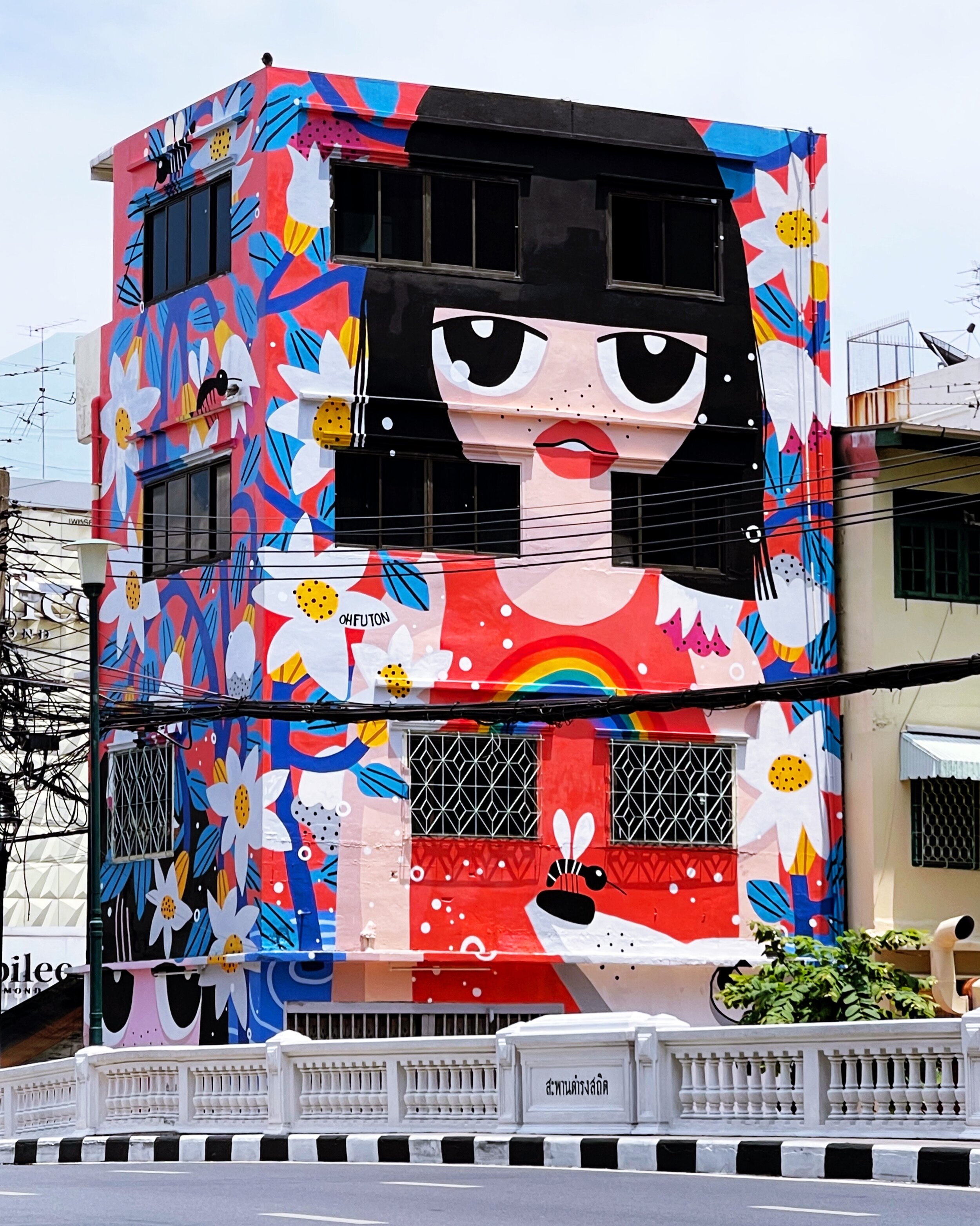 bangkok street art tour
