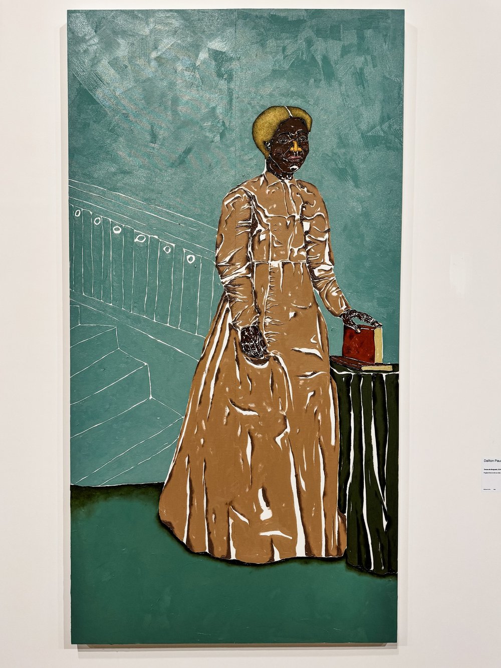  Dalton Paula at the Venice Biennale in Arsenale exhibition.  