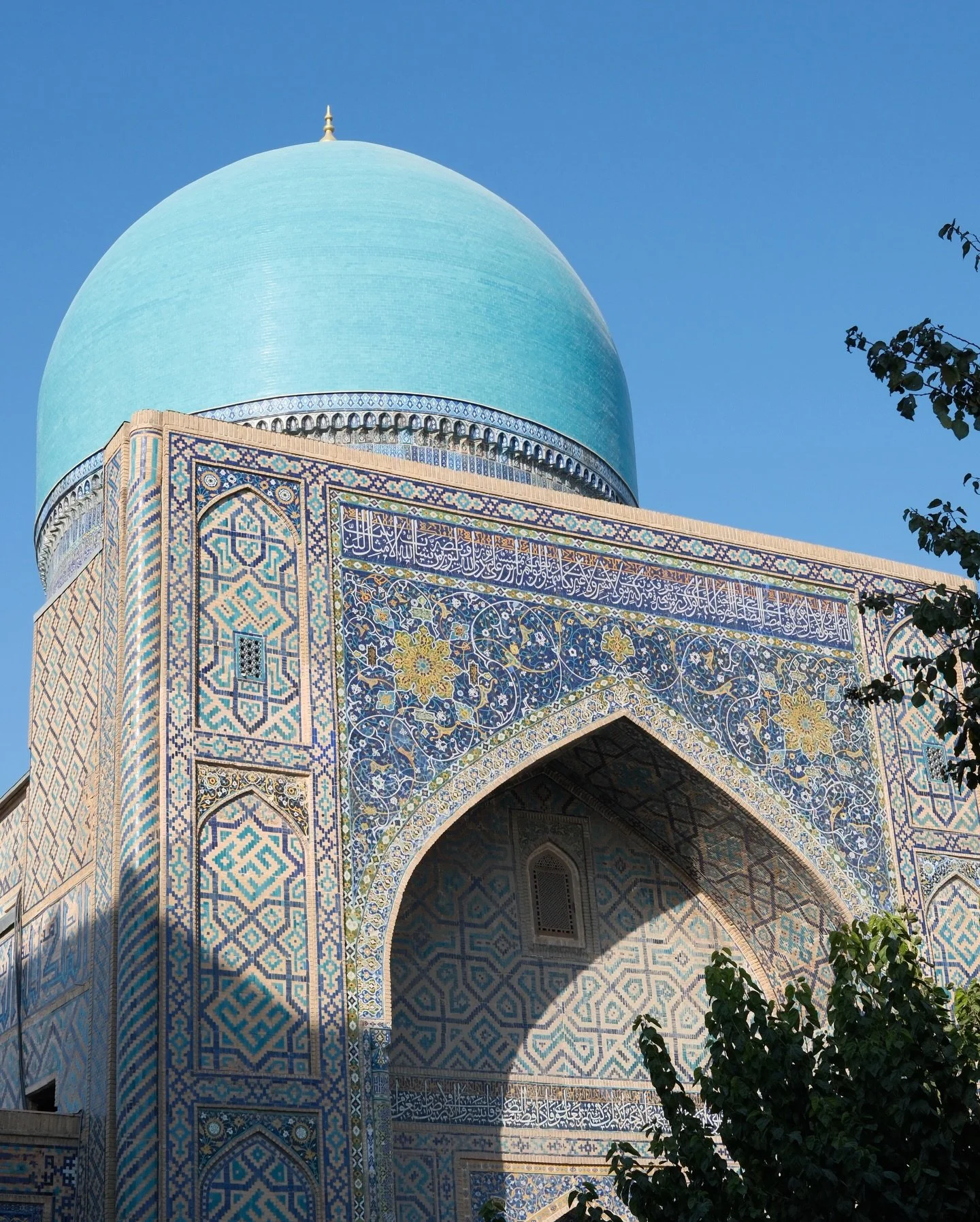 Samarkand, Uzbekistan is turquoise domes, golden light, intricate mosaics, and architecture as art. It&rsquo;s historically powerful, culturally layered, and leaves you dreaming about the Silk Road.

Samarkand is walkable and doable in one day if you