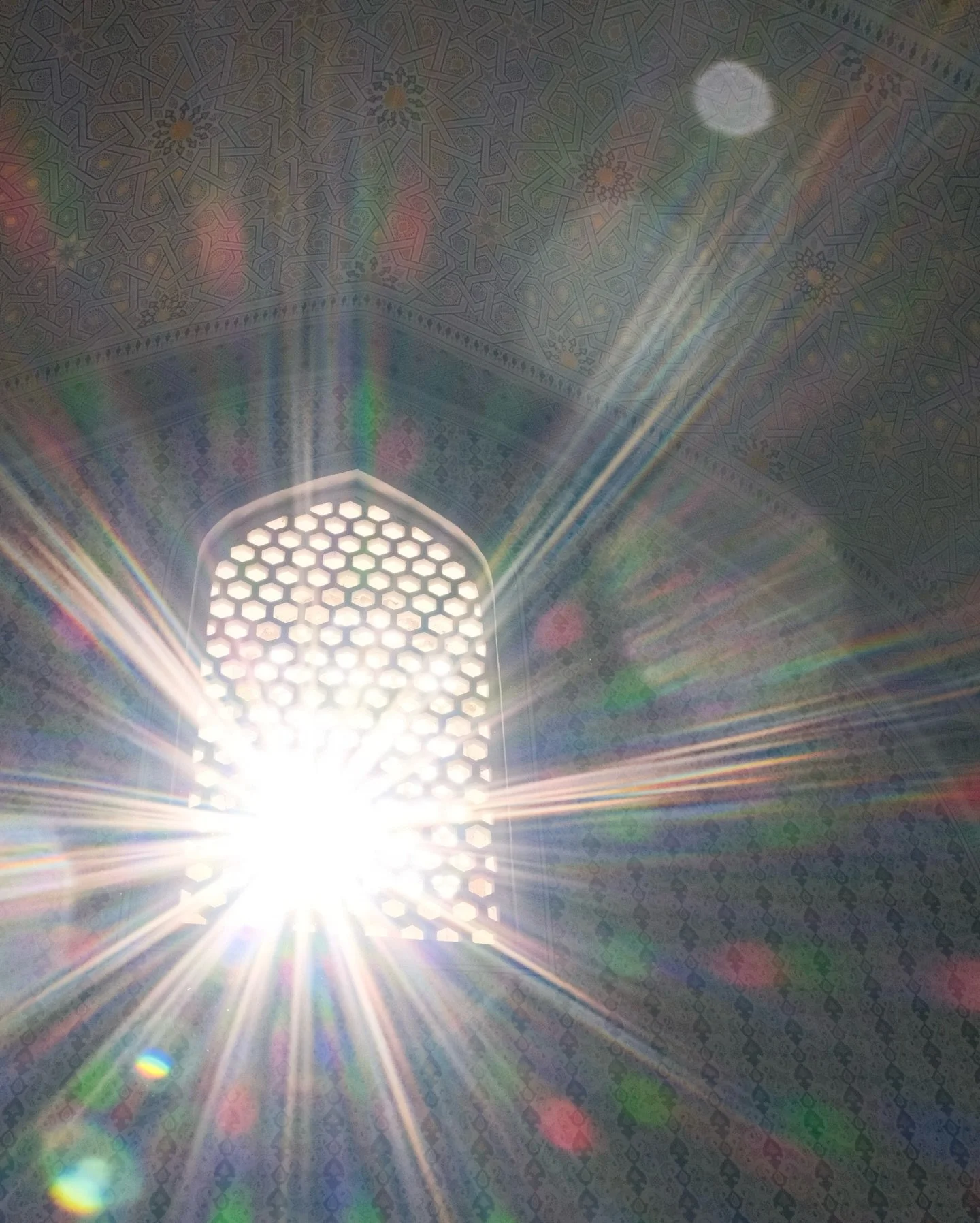 Right place.
Right time.
Right light. Playful, and at its dreamiest!

Although parts of Bibi-Khanym Mosque were crumbling, it was perfect for making photographs, even at noon. The light did not feel harsh. It felt filtered and prismatic.

May you att