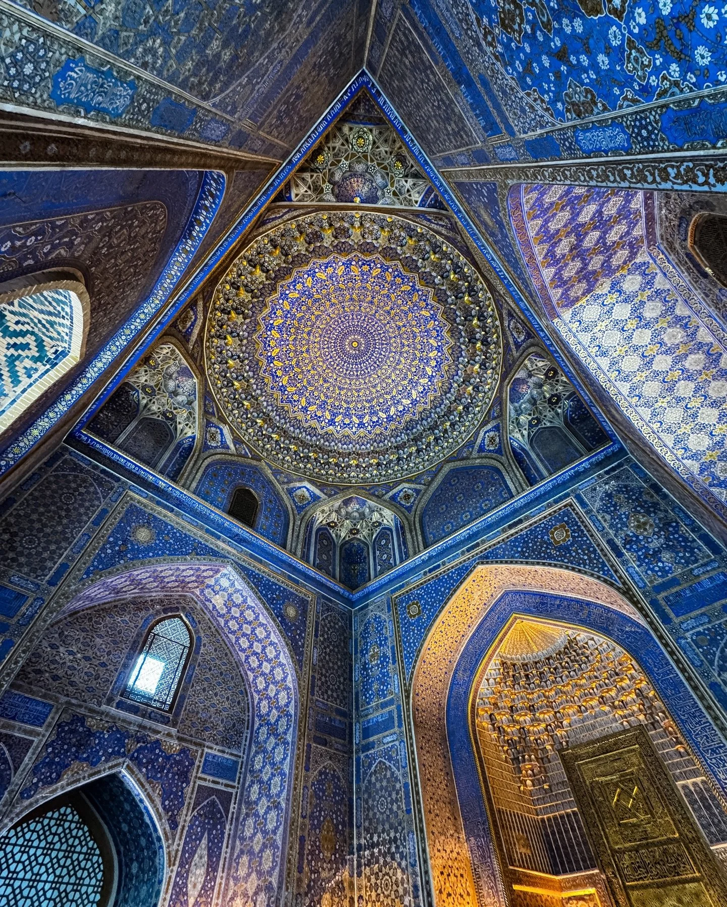 I gasped when I walked in. Love at first sight.
My absolute favorite room in Samarkand.

Go early, so you can have this room, this moment, all to yourself. It is a space meant to be felt, not rushed.

Save for your trip. Share with a friend who loves