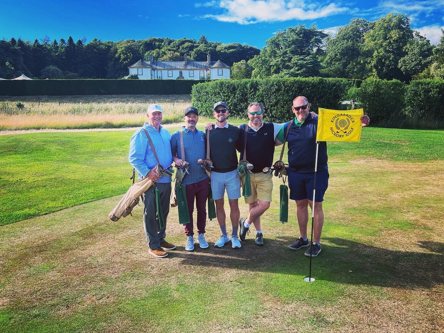 We had an amazing week hosting The Emmott Father and Sons 60th birthday trip for Peter. It was an absolute joy to have the group here with us in Scotland. As we say in Scotland lads, Haste ye back. Safe travels home to The Emmotts. 🏌️&zwj;♂️💙🏌️&zw