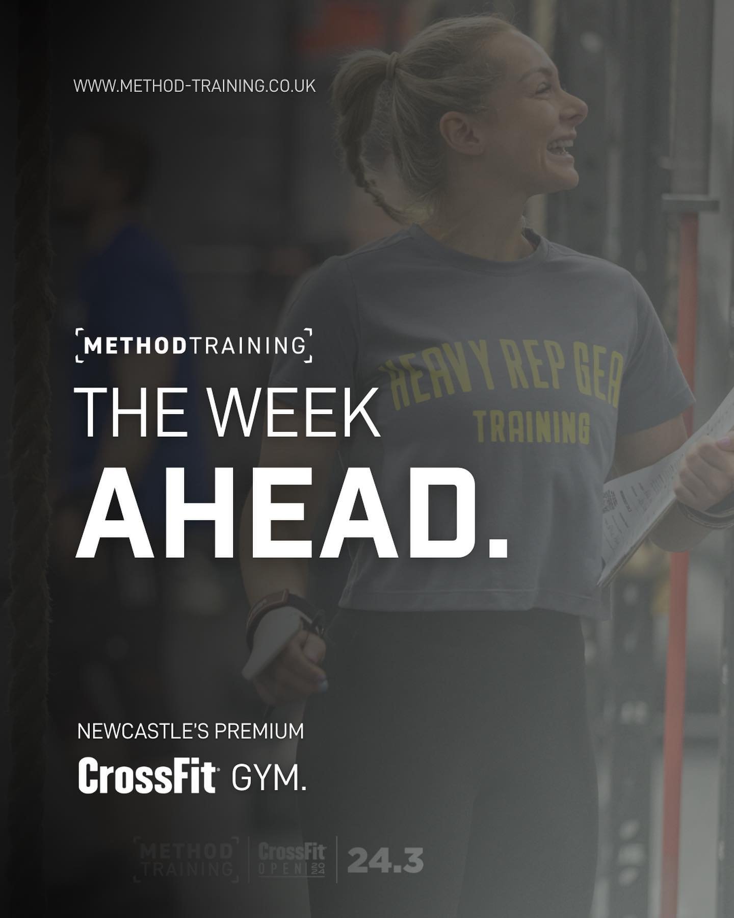 Your week ahead at Method Training. 

Swipe to see what&rsquo;s in store for the upcoming week &lt;&lt;&lt;&lt;