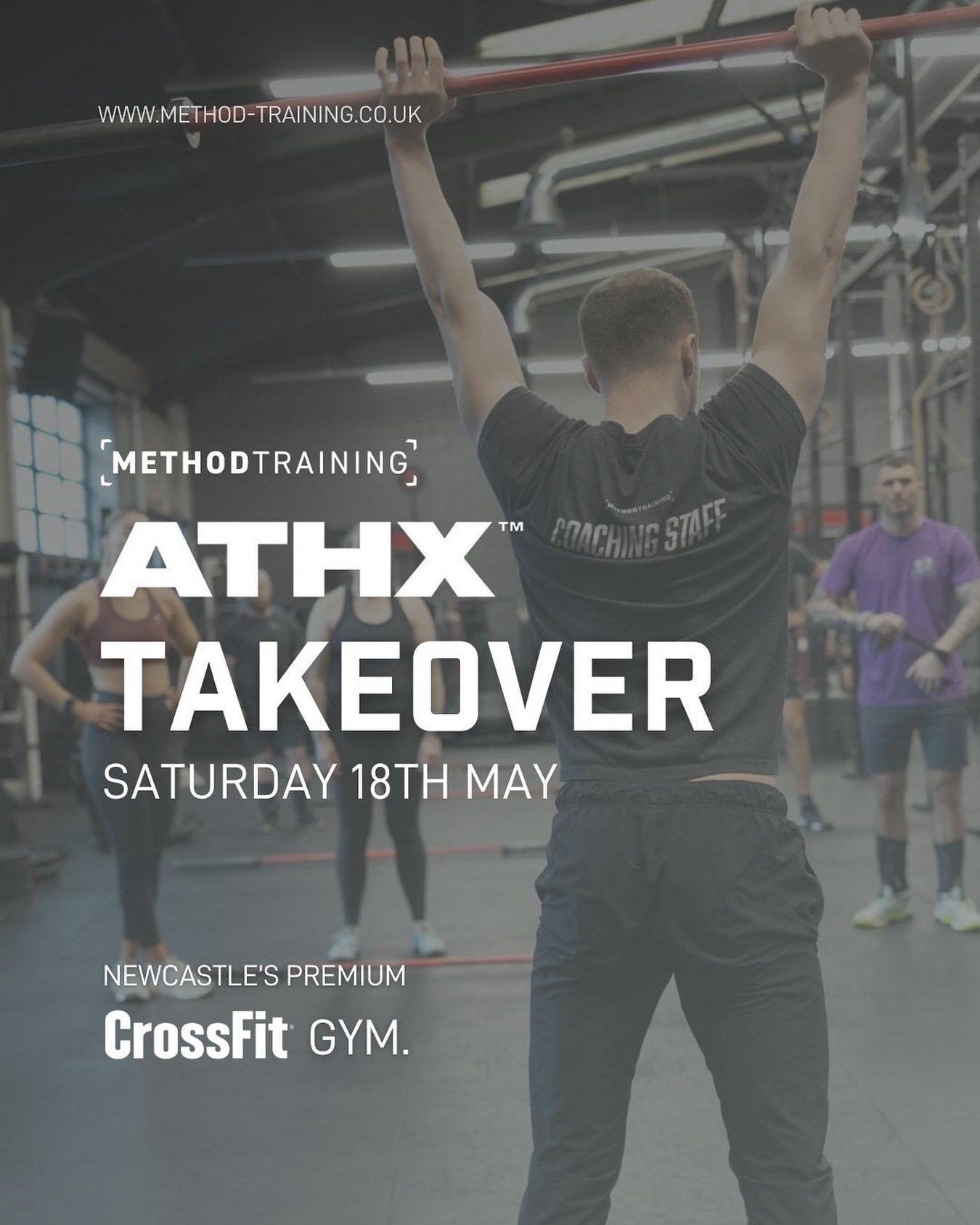 MT members,
Saturday 18th May we are hosting a special ATHX takeover day.  Classes will be 90 minutes with 30 spaces available per class.

3 x sessions on the day which feature:
Intro to ATHX - what it is and how the event can give you a reason to tr