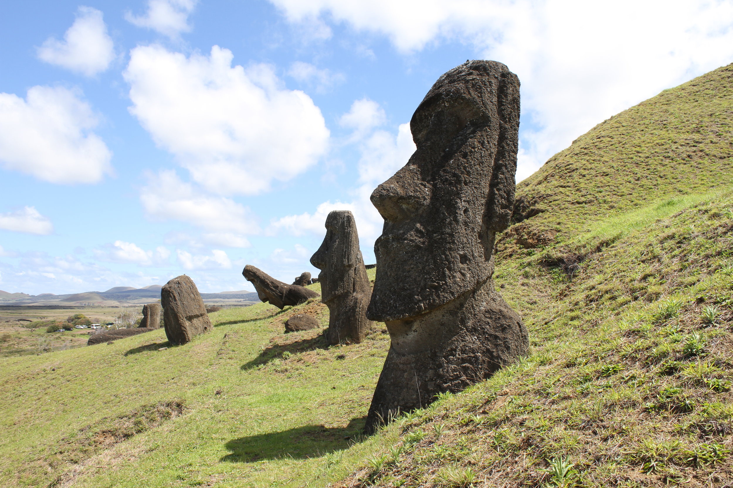 The Moai of Easter Island