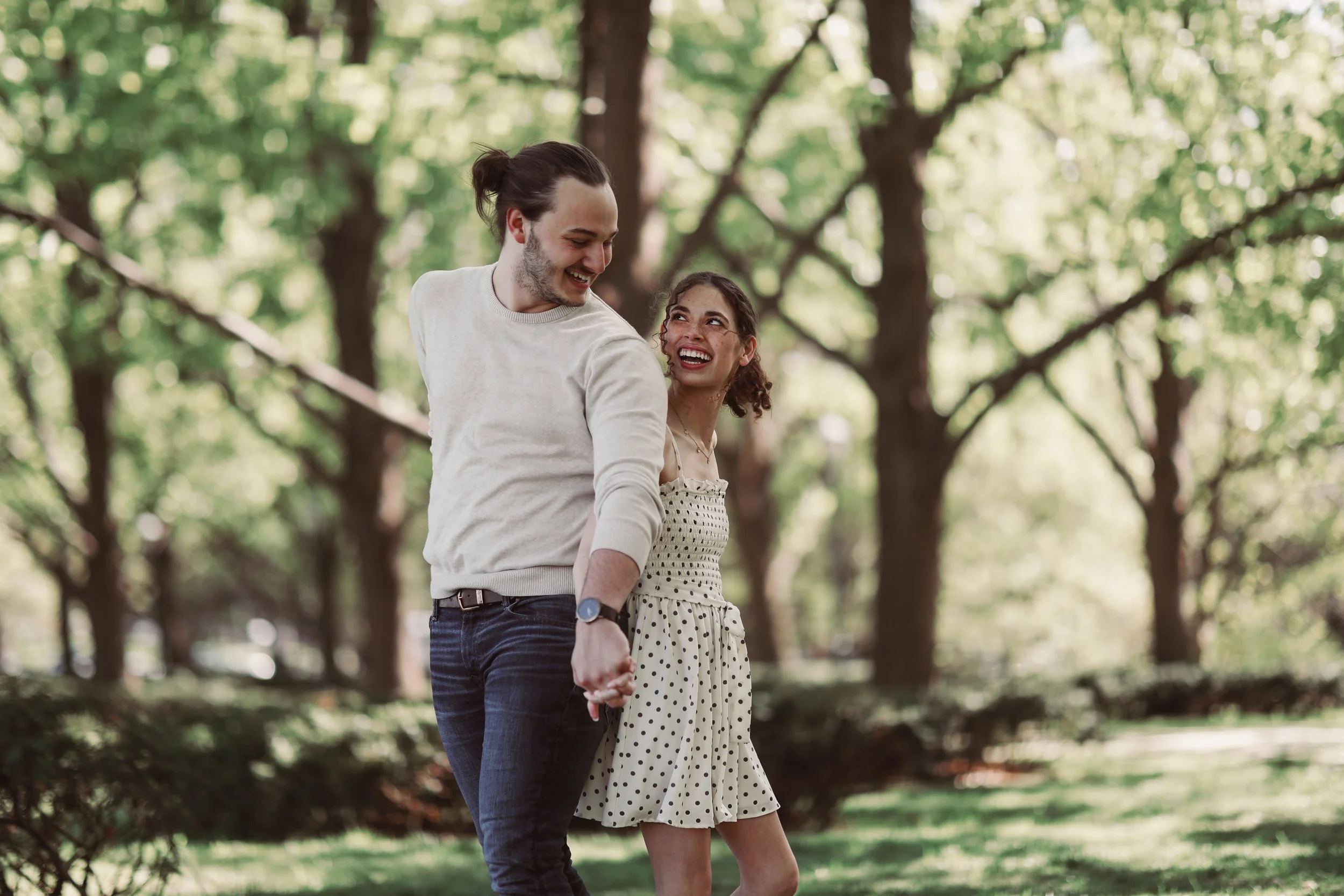 Couples session at the Nelson Atkins | Kansas City Photographer