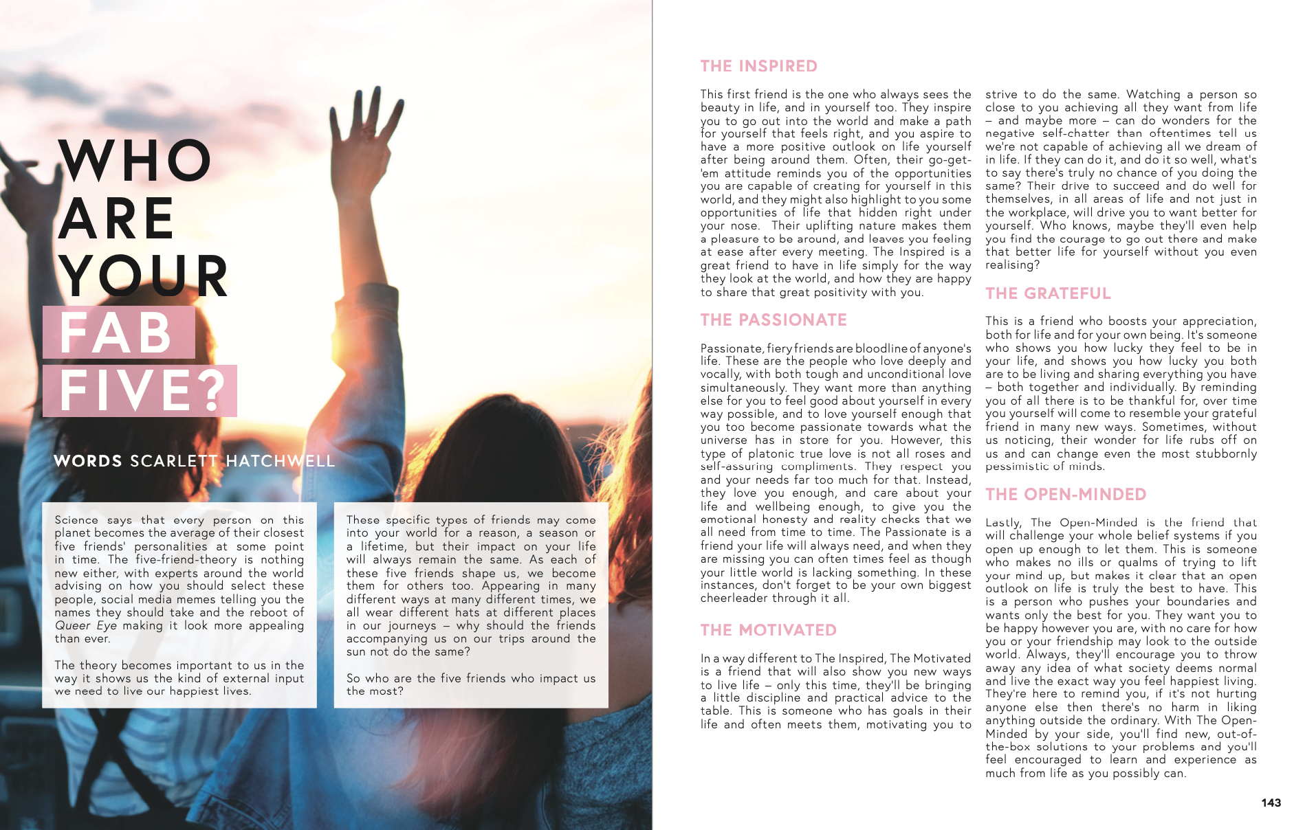 Who Are Your Fab Five?