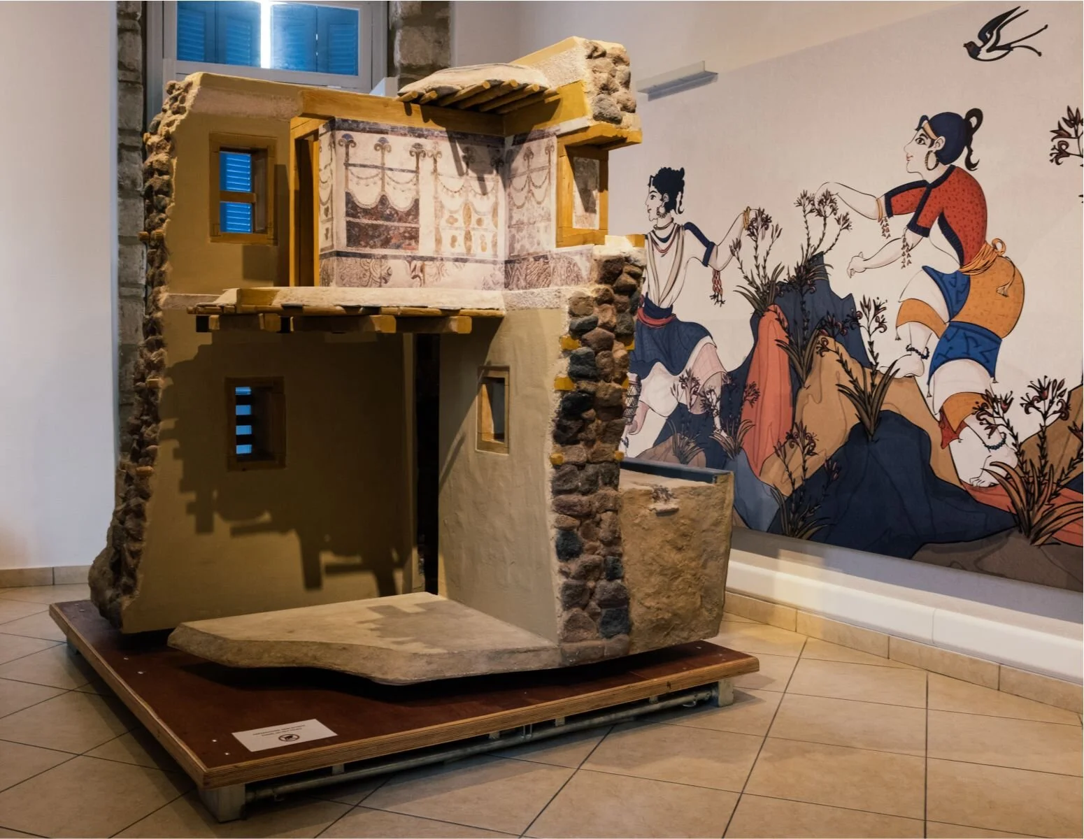 Οι πρώτες ξεναγήσεις στη νέα μας έκθεση