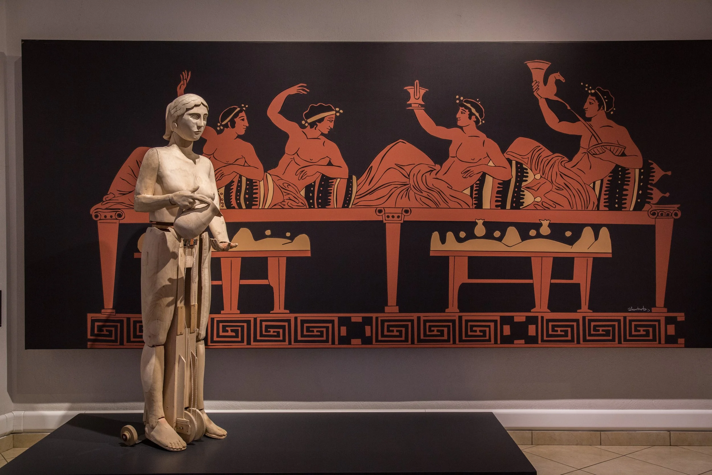 Κινούμενη αυτόματη Θεραπαινίδα Ήρωνος και Φίλωνος 