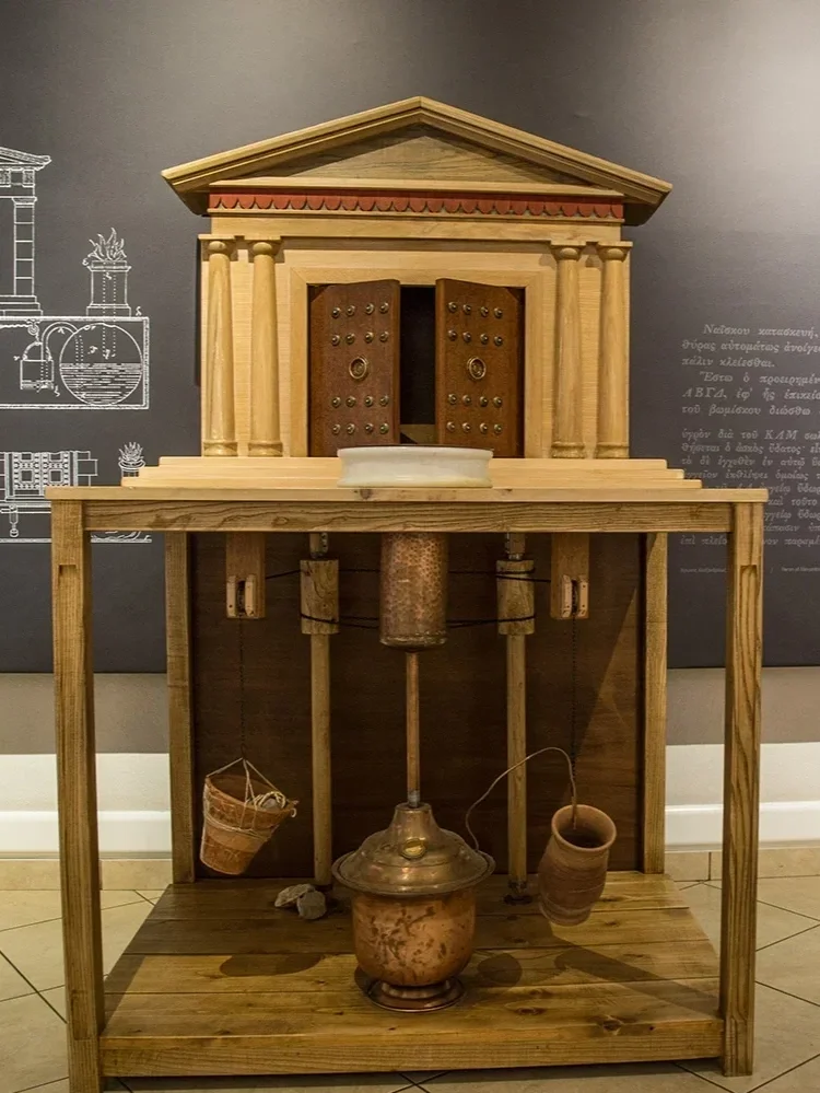 Αυτόματες πύλες ναού του Ήρωνος 