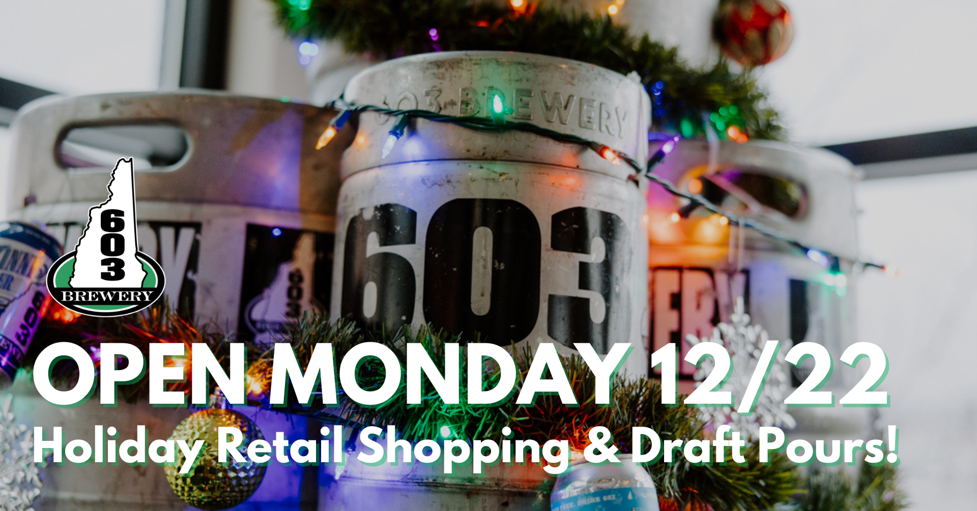 OPEN! Special Holiday Retail Hours