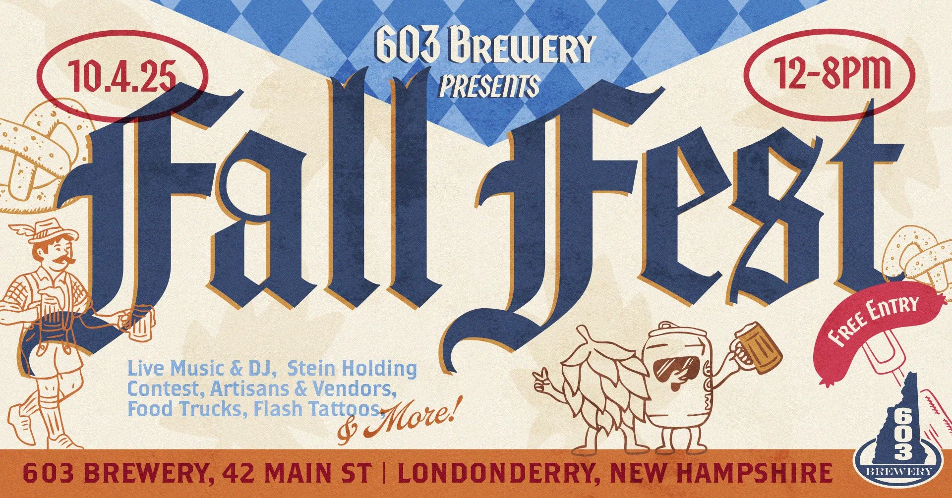 603 Brewery Fall Fest 2025 – Southern NH’s Biggest Fall Festival in Londonderry, NH