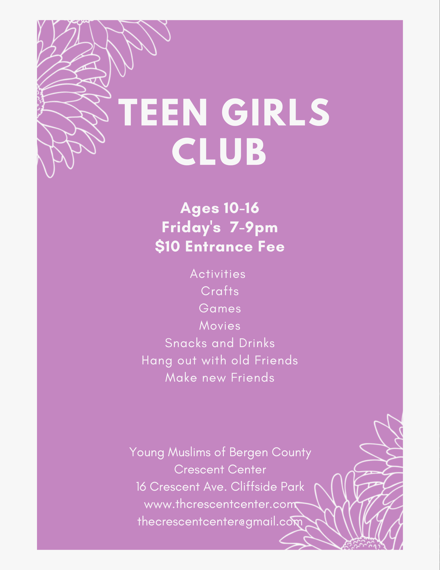 Teen Girls Club