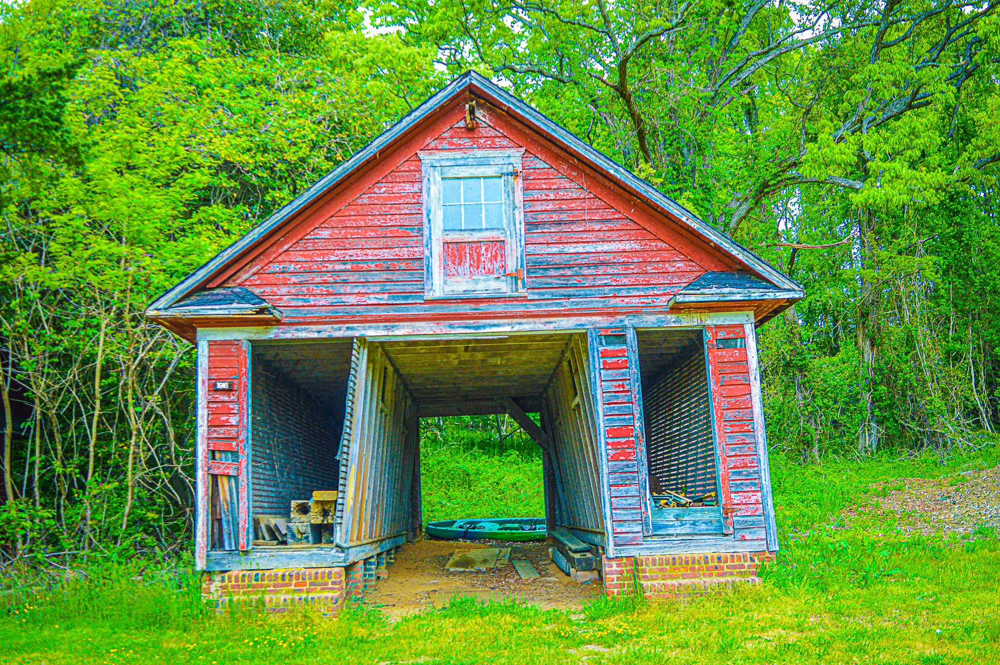 Broken Down Barn