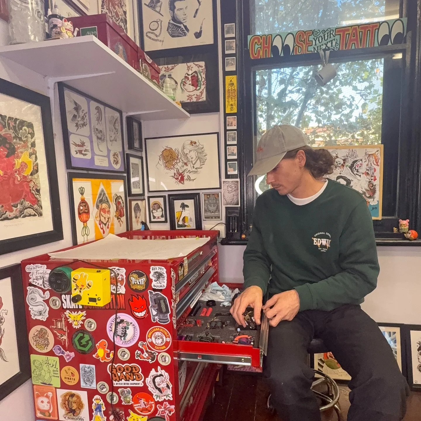 👹👺You can now find me at Noel Wilkinson&rsquo;s @thetattshop for Tatts, chats and all things in between! 🐲🐉

Bookings available 7 days a week - Walk ins Thursday - Sunday. 

I&rsquo;m so excited to be working amongst a great team of talented and 