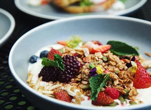 ALL DAY BRUNCH from 10:30 am
🍓🍓🍓🍓🍓🍓🍓🍓🍓🍓🍓
Nuts About Berries’ Yogurt Bowl - Natural Greek yoghurt, granola, almonds, pepitas, mixed berries