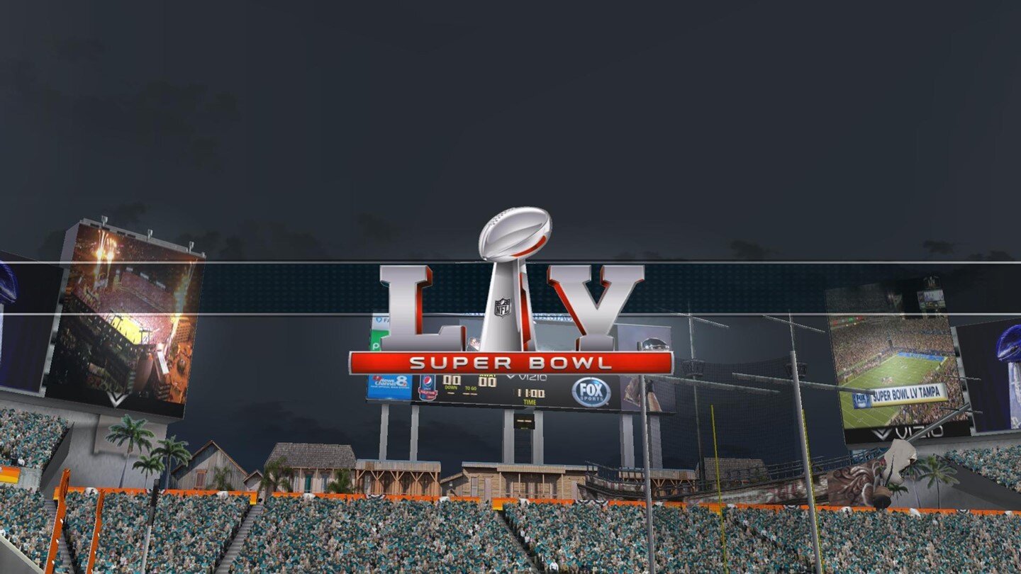 Remember we will be open from 9:30 showing the Super Bowl live and loud! #superbowllv