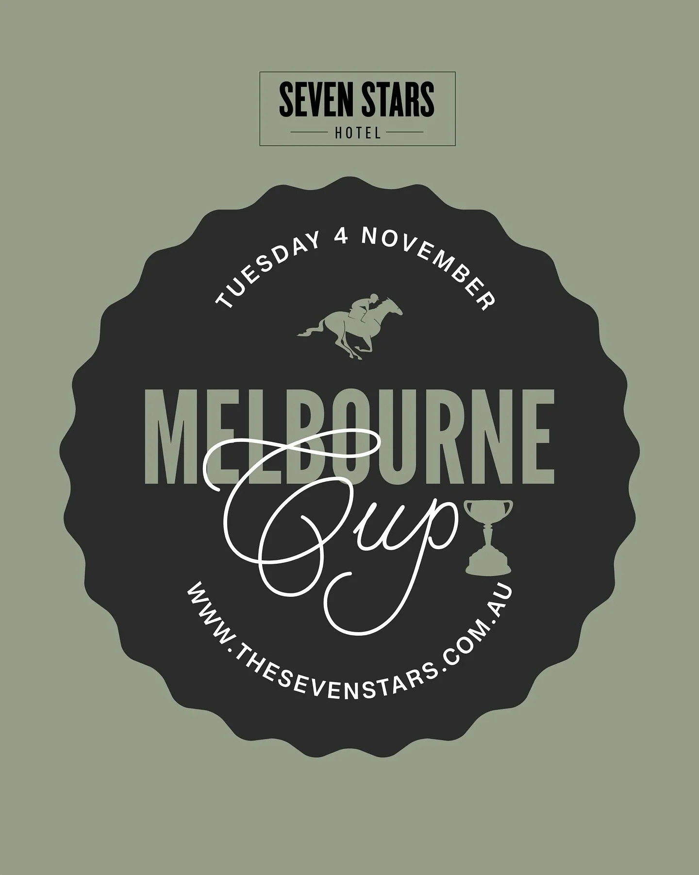 🏇Spring Carnival is here!🏇

Join us at @sevenstarshotel for our Melbourne Cup Luncheon on Tuesday November 4, 2025. Enjoy live race coverage, delicious food, and exciting sweeps! 🕛 12pm-5pm

🍽️ Two-course set menu: $60 per head (desserts availabl