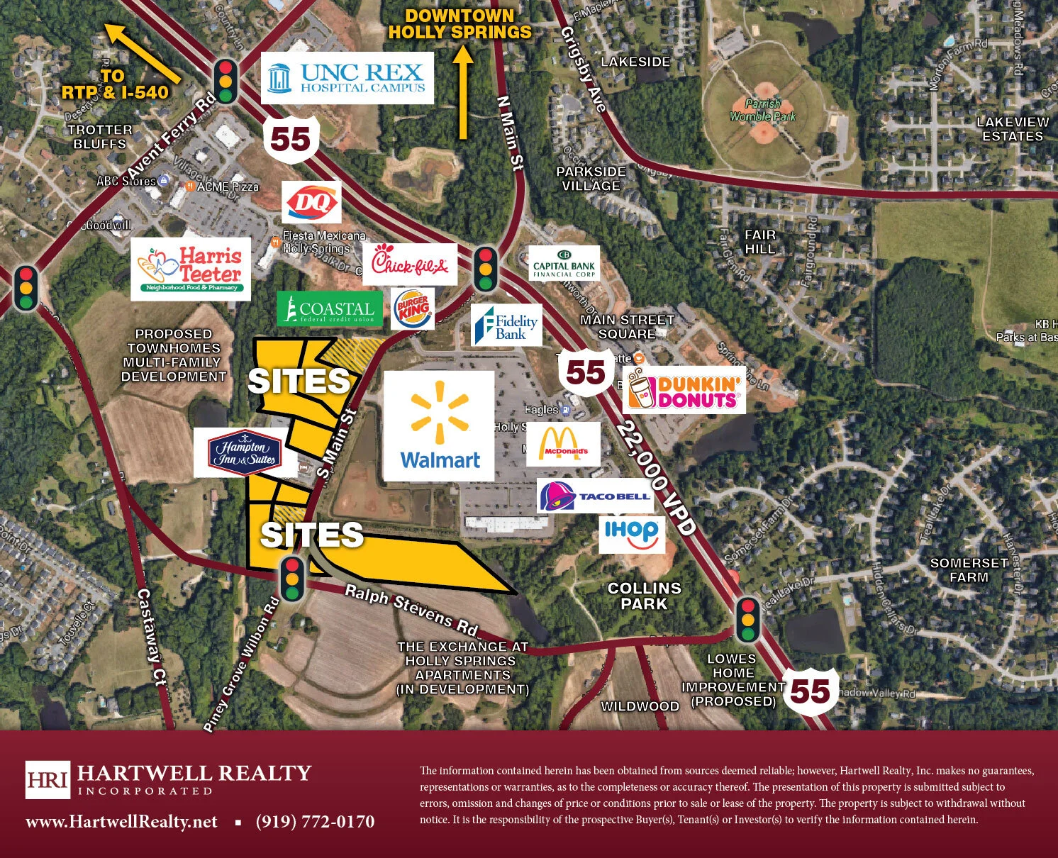 S. Main St., Holly Springs — Hartwell Realty Incorporated