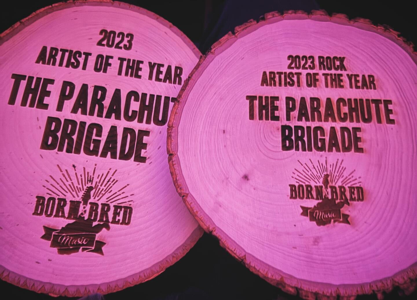We are absolutely blown away and incredibly grateful to have won both Rock Artist Of The Year and the 2023 Artist Of The Year with @bornandbredmusic!! 

This is a huge accomplishment, and we can&rsquo;t say thank you enough to everyone who voted for 