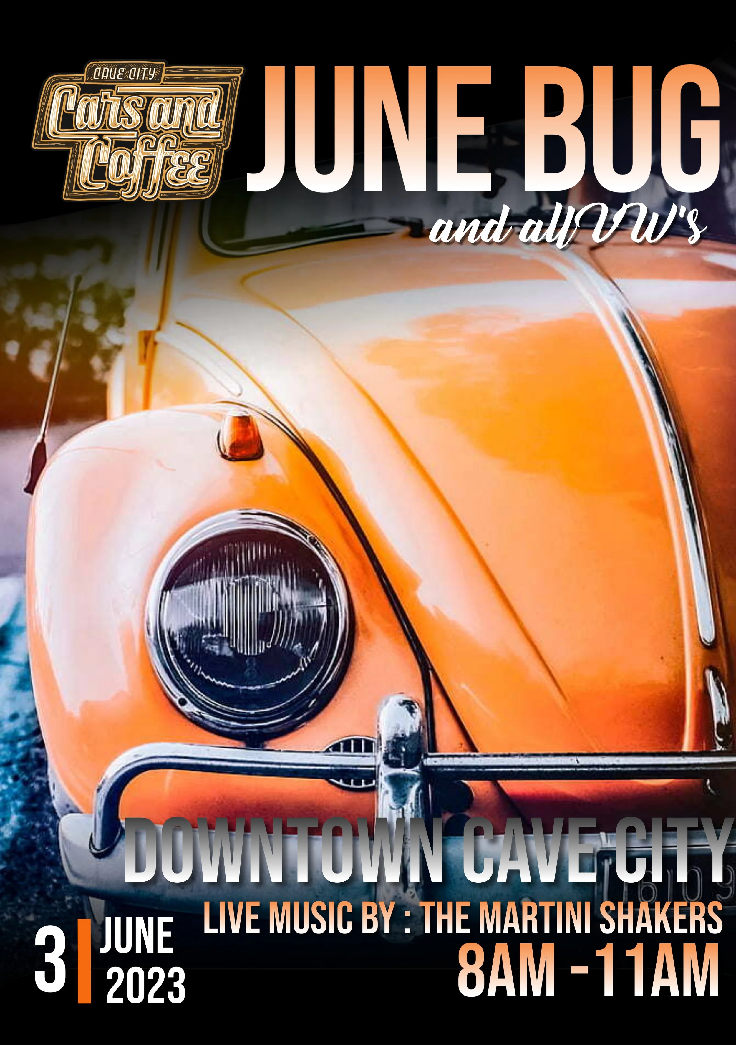 Cave City Cars and Coffee June VW Event