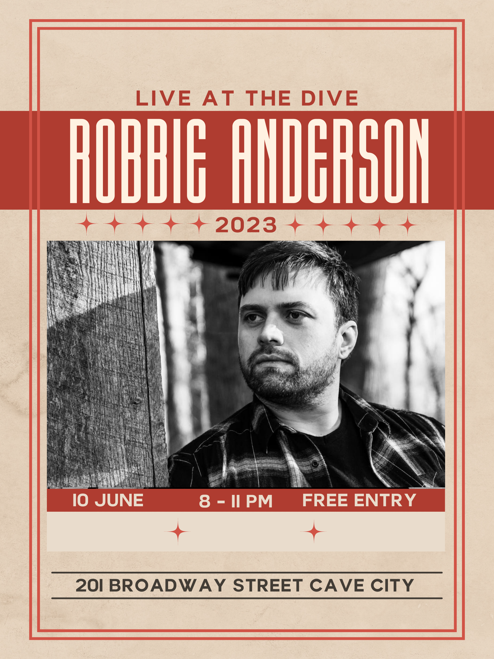 Robbie Anderson Live at The Dive