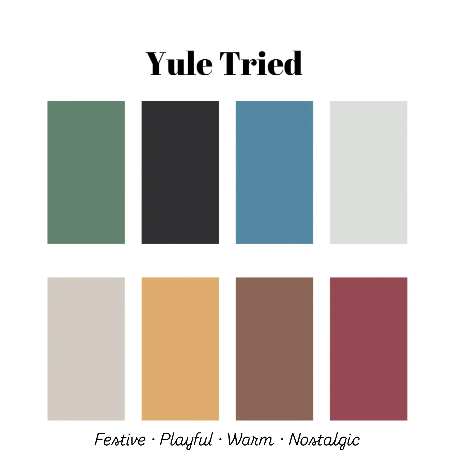 YULE TRIED PALETTE