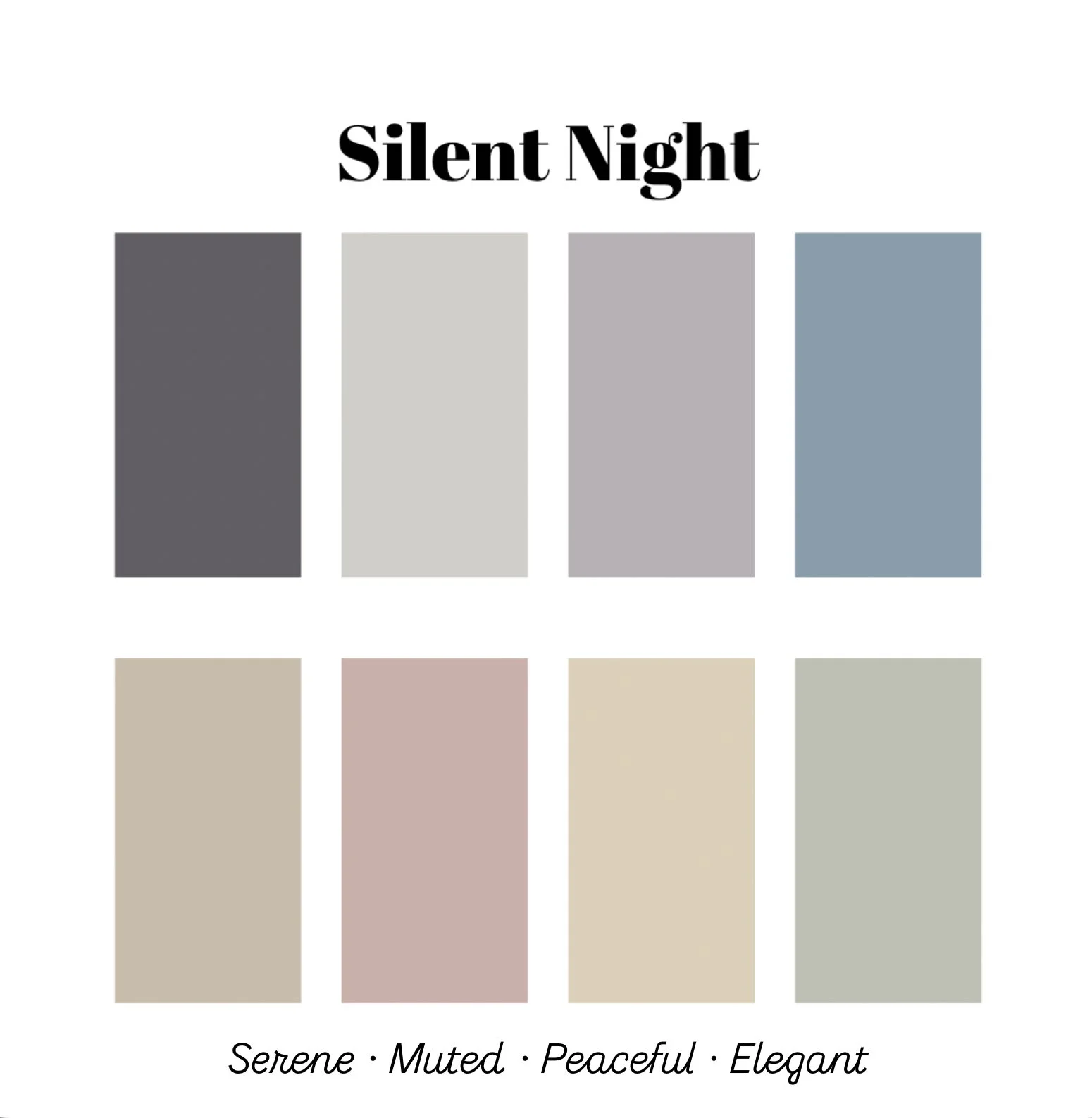 SILENT NIGHT PALETTE