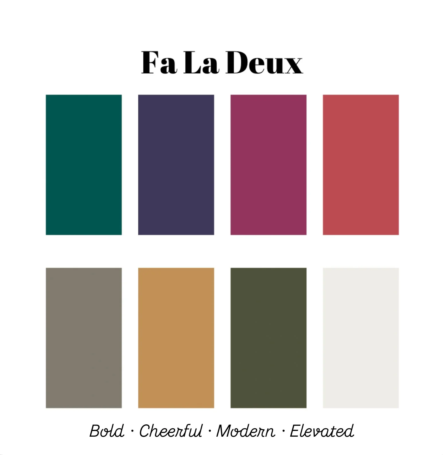 FA LA DEUX PALETTE