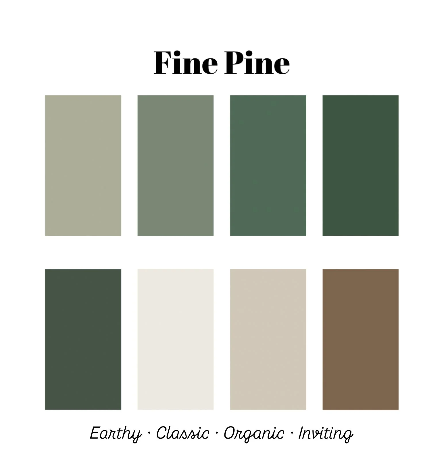 FINE PINE PALETTE