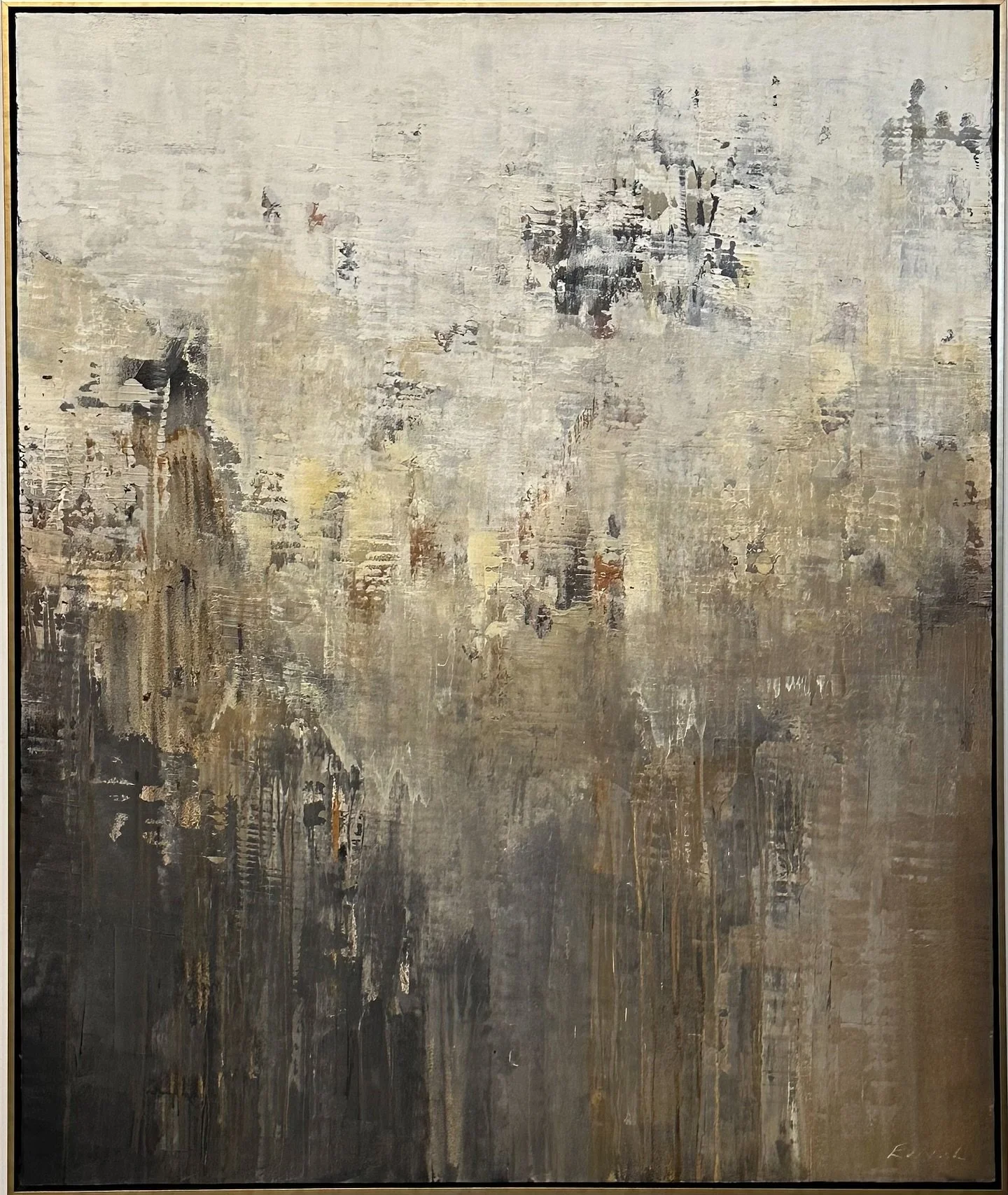 &lsquo;Resolved&rsquo; 72 x 60 . Finally getting some new pieces photographed and out for show.