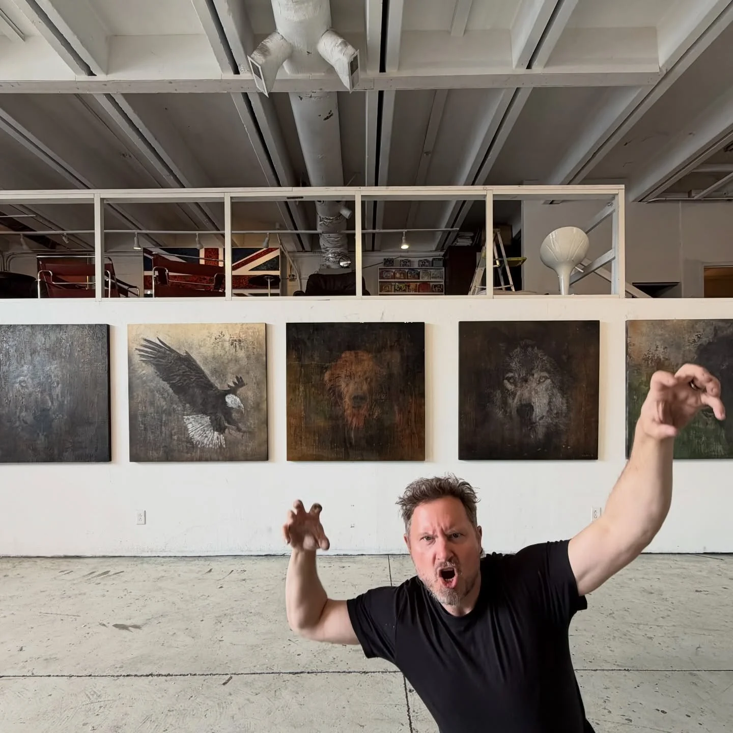 Wild Times in the studio today