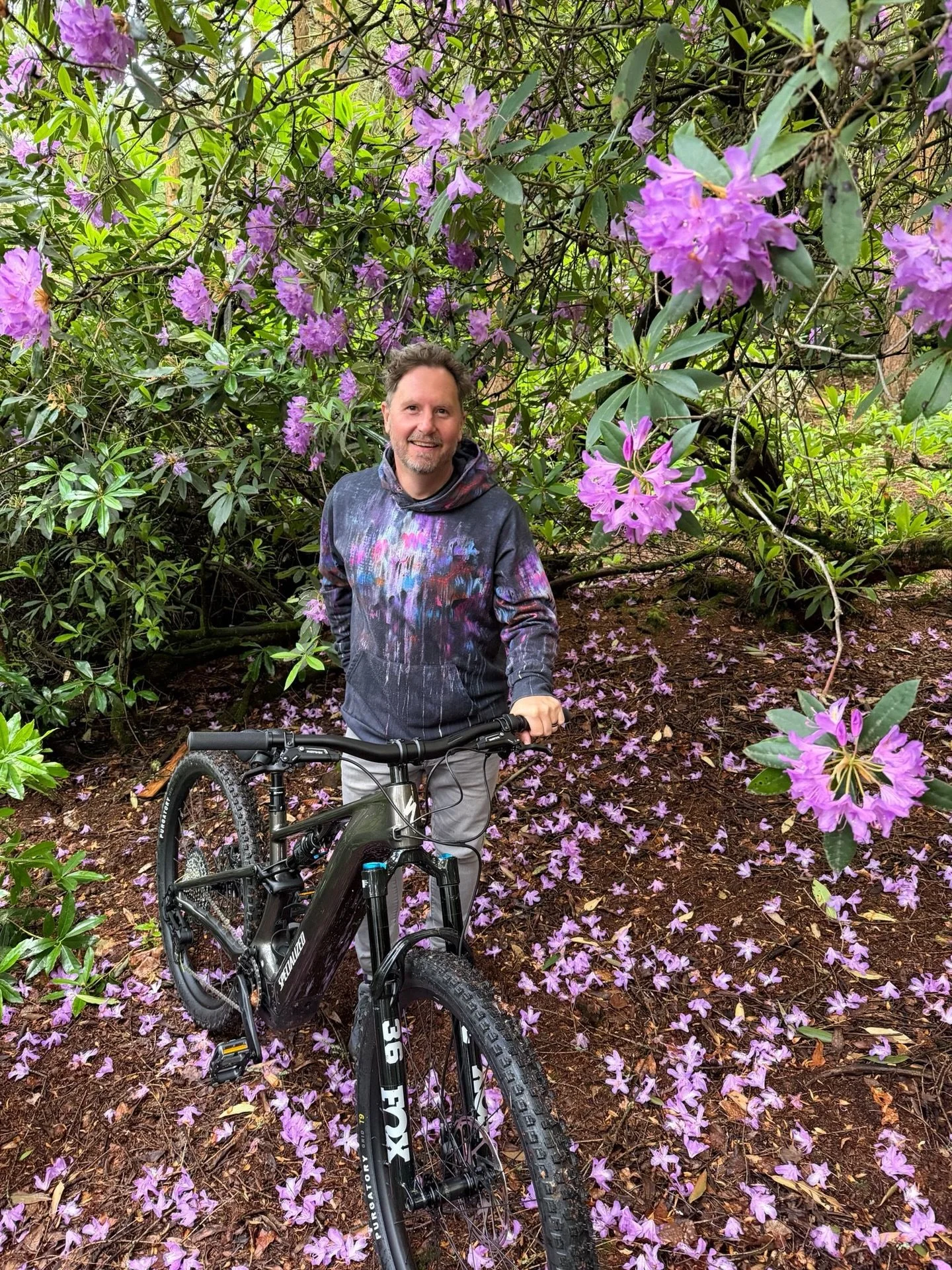 Who would have thought I designed a new line of Rhododendron camouflage