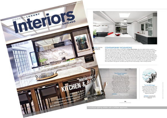 LWS in Interiors Chicago magazine