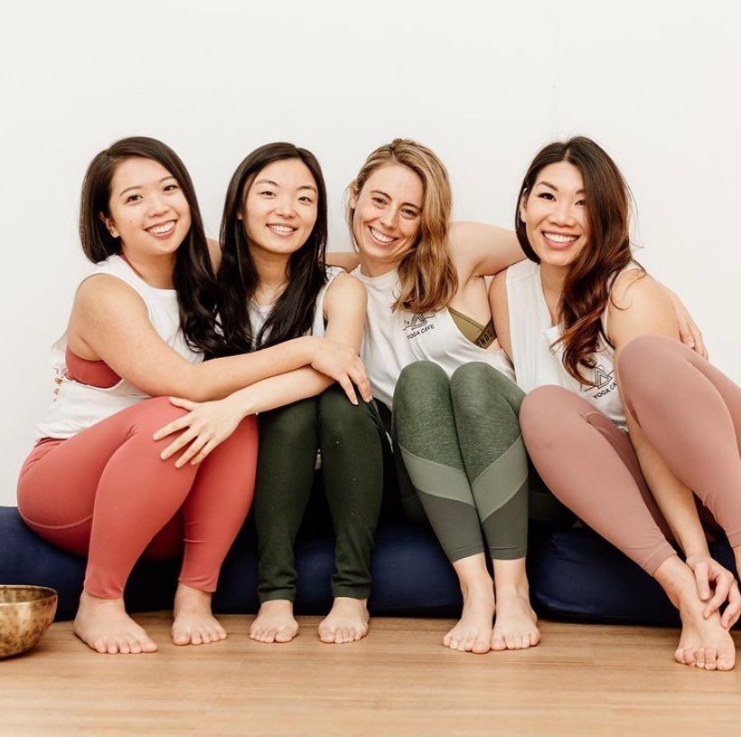 Here are some of the team from Mount Waverley based @yogacave_au 🧡 If you haven't checked out their yoga and pilates classes yet, they're going to be at our market on Sunday with a very special INTRO OFFER 💝 This offer will only be available at our