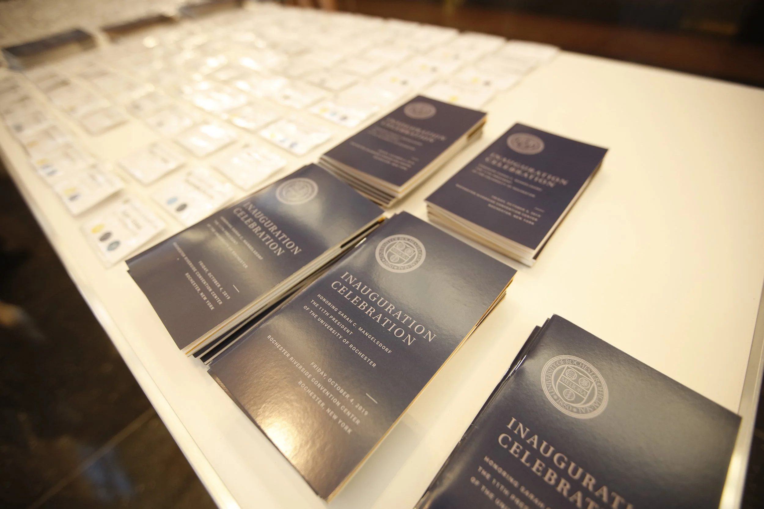  Journey map booklets were created to help guide attendees through the event activations and learn more about each station. 