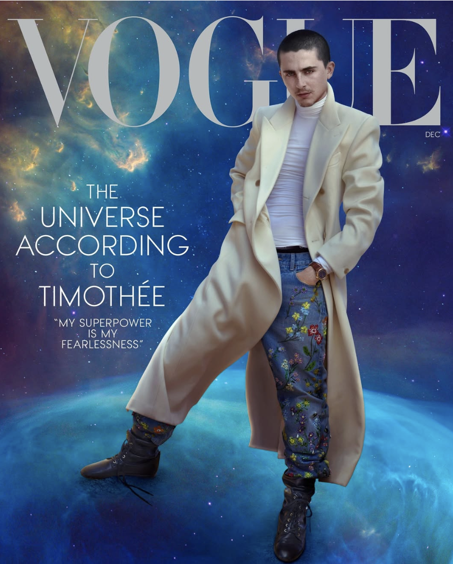 Timothée &amp; the Nebulas: Vogue’s Strange New Direction