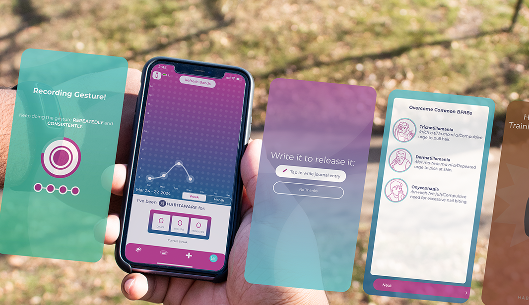 HabitAware: Keen2 App Design