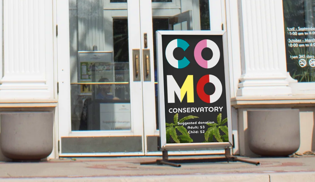 Como Conservatory: Print Media Design